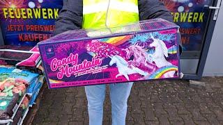 POLENMARKT HOHENWUTZEN PYRO DREAM  Feuerwerk Einkaufstour & ZÜNDUNG !!! 2024/25 