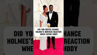Did you notice Chance Combes nervous reaction when confronted by diddy?#celebrity #diddy