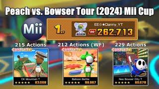 Mario Kart Tour - Peach vs. Bowser Tour (2024) Mii Cup 262,713pts