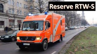 [Reserve RTW-S] Rettungswagen auf Einsatzfahrt durch Berlin || Berliner Feuerwehr