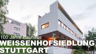 100 Jahre Bauhaus – Weissenhofsiedlung Stuttgart & Weissenhofmuseum im Haus Le Corbusier