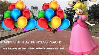 Princess Peach Having Her Birthday At White Flint