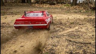 Test Rip on the Vintage Losi XXXs RC Touring Car, Backyard Rally