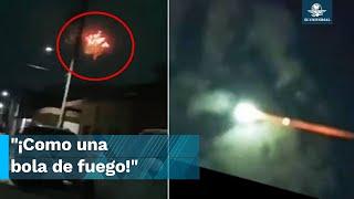 ¿Meteoro o avistamiento? Este es el fenómeno en el cielo visto en Colima, Jalisco y Michoacán