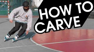 HOW TO CARVE WITH INLINE SKATES