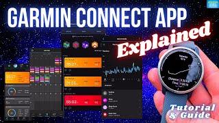 GARMIN CONNECT APP Tutorial & Guide | Comprehensive Review - How To Use Garmin Smartwatches