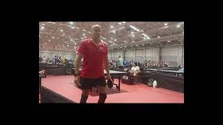 Shen Li - Schaniel Krzysztof              mecz grupowy na mistrzostwach świata weteranów