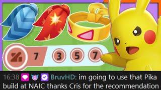 My Attack Speed PIKACHU leaves even Pro Players speechless | Pokemon Unite