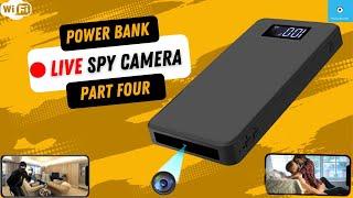 Power Bank Live Hidden Camera (APP-Based)