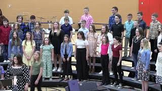 Amery Middle School Spring Choir Concert 4-18-2024