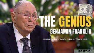 Charlie Munger Reflects on Benjamin Franklin's Genius | Final Interview with CNBC 2023 【C:C.M 323】