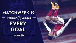 Every Premier League goal from Matchweek 19 (2020-2021) | NBC Sports