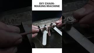 DIY chain making machine | @relietron  #shorts