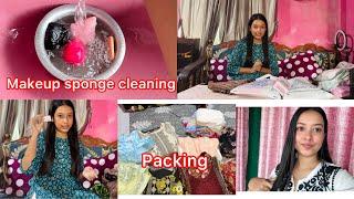 Makeup sponge cleaning | Ghoomne jane ki taiyari | Shopping