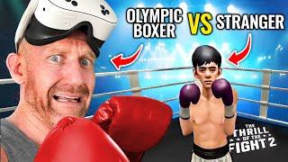 Olympic Boxer Faces the Hardest VR Opponent Ever! | Thrill Of The Fight 2 (Boxing Game)