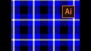 How To Make Twill Plaid Pattern Texture in Adobe Illustrator