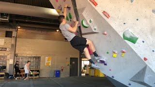 INTENSE Bouldering at Ascend Rock Climbing Gym in Pittsburgh Pennsylvania!