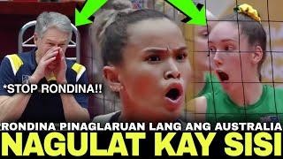 Sisi Rondina PINAGLARUAN LANG ang AUSTRALIA!? GINULAT ang mga AUSTRALIANO! #VTVCUP2023 #chocomucho