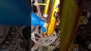 don't apply directly  nariyal oil on suspension #shorts  #cycle #viral