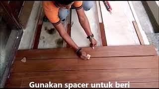 JuTOP   DECKING Kayu Bangkirai