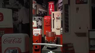 Classic Coca-Cola vending machines Vintage #short #worldofcocacola #atlanta