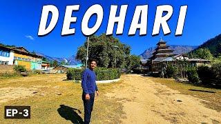 Deohari Village Sainj Valley Himachal Pradesh | Great Himalayan National Park | Vikram Xplorer