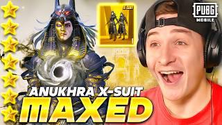 MAXED LEVEL 7 ANUKHRA X-SUIT! PUBG MOBILE
