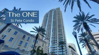 Video Tour Of The ONE Condo In Downtown St Pete FL   HD 1080p