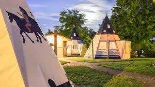 Wir ziehen ins Zelt! [Wigwam Deluxe im Freizeitpark Slagharen]