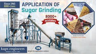 Sugar Pulverizer |  Sugar Grinding Machine at best price from Kaps Engineers