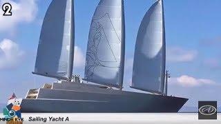 $450M SUPER YACHT: "Sailing Yacht A" | Crazy Boats #2 | Avalon Luxury Pontoons