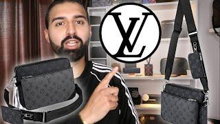 Louis Vuitton - MENS TRIO POUCH Unboxing, Review & Chit Chat