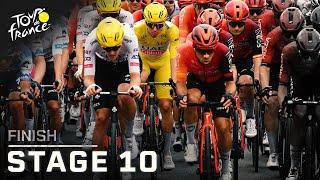 Highlights: 2024 Tour de France, Stage 10 finish | Cycling on NBC Sports