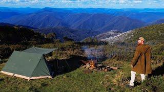 SOLO Camping in the Australian Mountains as a Traditional BUSHMAN