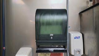 Paper towel dispenser hack.