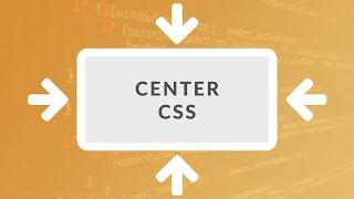 How to Center in CSS - EASY ( Center Div and Text Vertically and Horizontally )