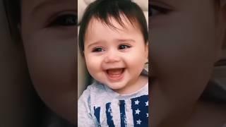 monkey  & cute baby  laughing video #funnyvideo #comedy #monkey  #cutebaby #shorts #laugh