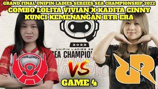 GRAND FINAL!!! UNIPIN LADIES SERIES SEA CHAMPIONSHIP - BIGETRON ERA VS RRQ MIKA MATCH 4