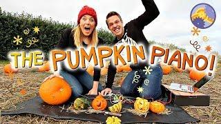 How to make a Pumpkin Piano! (using a Makey Makey!) | Maddie Moate