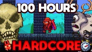 100 Hours of Hardcore Terraria is INSANE