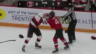 John Quenneville vs Max McCormick & Nathan Bastian vs Christian Jaros Dec 13, 2017