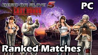 Dead or Alive 5 Last Round Ranked Matches