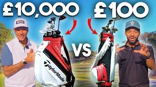 £10,000 Golf Clubs vs £100 Golf Clubs!