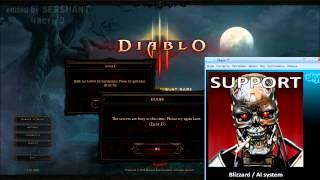 Звонок в техподдержку Diablo 3, взрыв мозга.