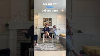 Me and my Sister did this trend! #trending #fun #viral #sisters #popular #shorts #tiktok