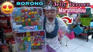 BELI SEMUA JENIS JELLY PERMEN MARSHMALLOW SAMPAI GIGI KU COPOT ! Aneh iihh