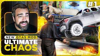 Can You 100% GTA 5 With 600+ CHAOS Effects? - Ultimate Chaos Mod #1