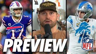 Jared Goff vs Josh Allen & Potential SB Sneak Peak | Bills at Lions Preview