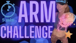 5 Minute Arm Workout To Tighten & Tone Your Arms (Final Workout Of The 30 Day Arm Challenge)