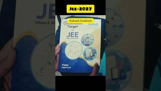 Aakash JEE Modules unboxing  #jee #jee2027 #coaching #unboxing